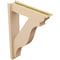Ekena Millwork 5 1/2-in W x 22-in D x 30-in H Funston Trad Rough Cedar Woodgrain TimberThane Outlooker, Primed Tan OUTUR055X22X30FST04RCPR - alternate 2